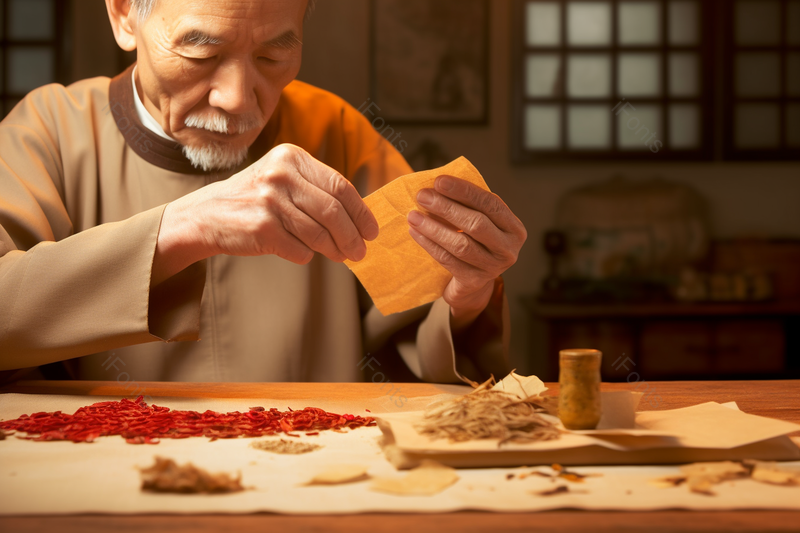 老中医在配中药的过程摄影,高清,摄影图,摄影图片,图片大全,摄影图免费下载